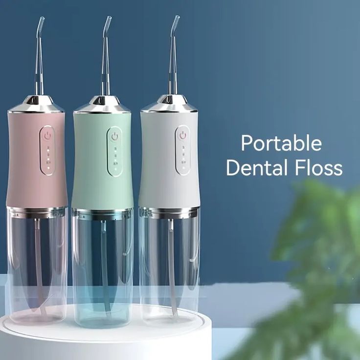 Rechargeable water flosser