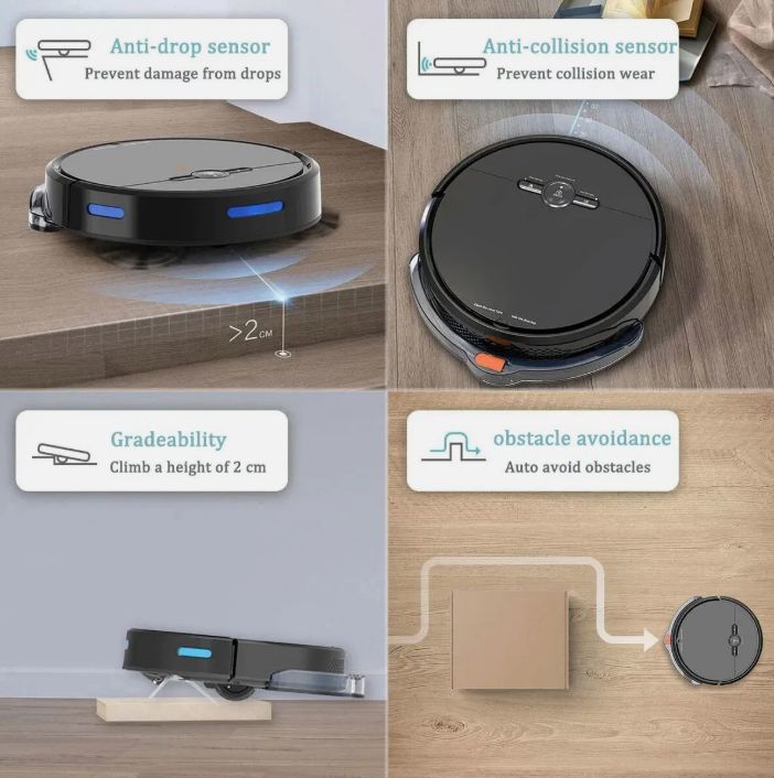 Robot Vacuum Cleaner Smart Wireless