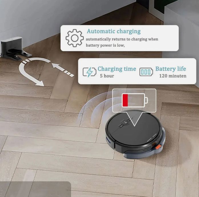 Robot Vacuum Cleaner Smart Wireless