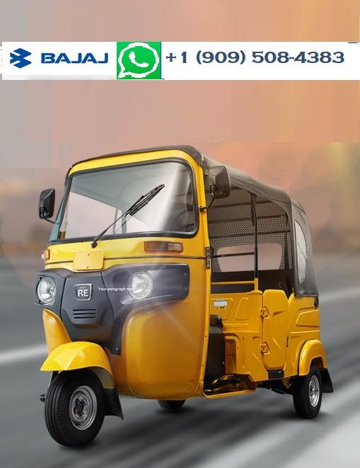 Bajaj / TVS King Tricycle – Passenger