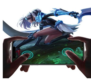 Apple iPhone 12 Blue Case Fashion Flower Smart Shockproof