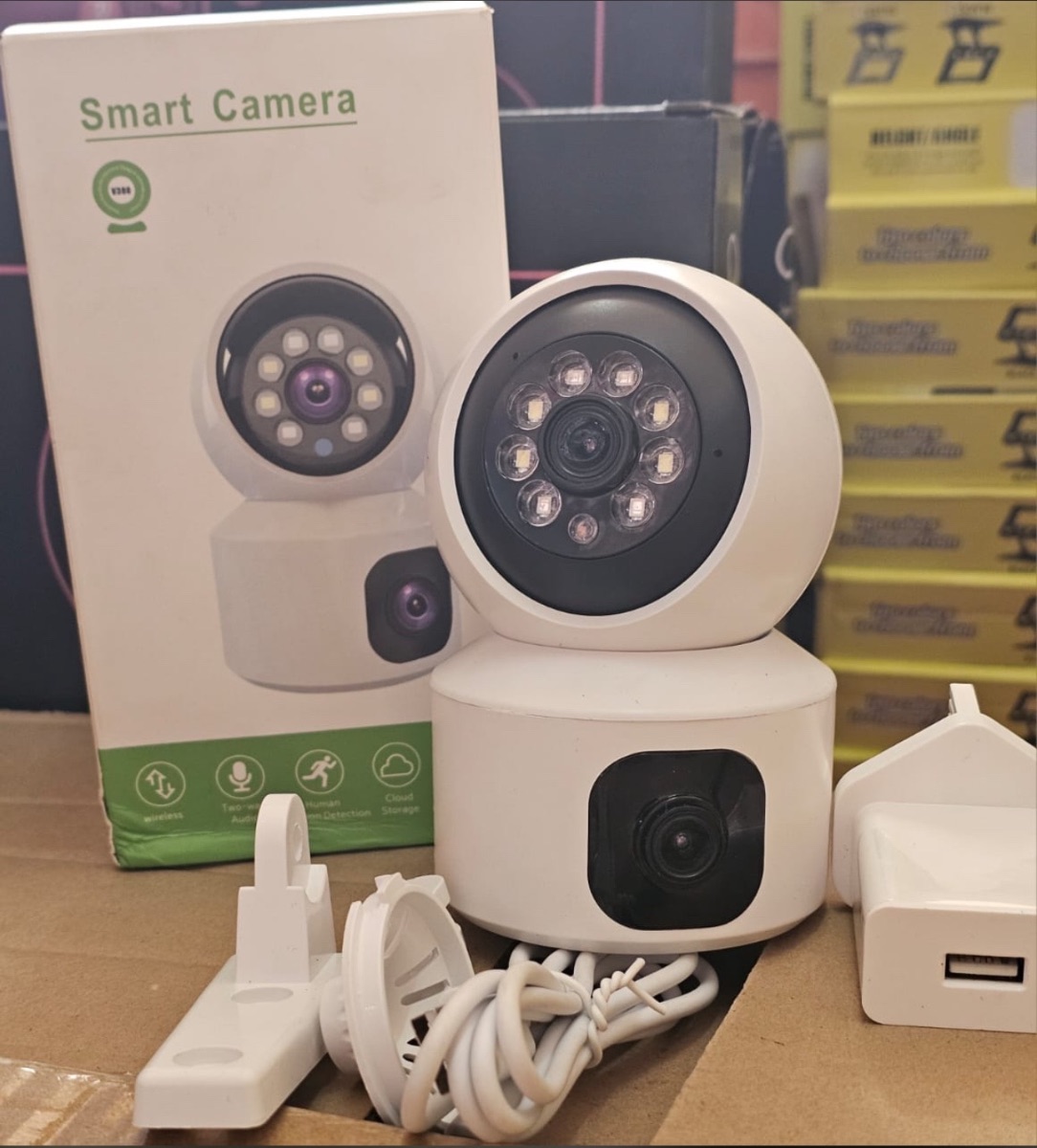 V380 Pro Dual-Lens WiFi Smart IP Camera