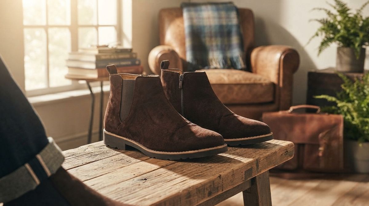 Suede Chelsea Boots