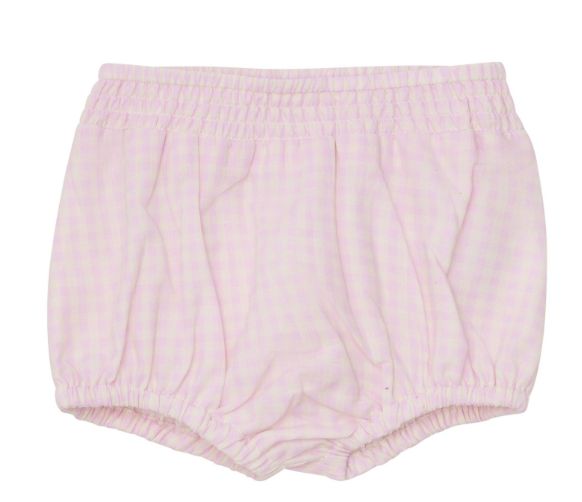 Minymo Short-Sleeve Dress with Shorts Set - Light Rose (9 Months)