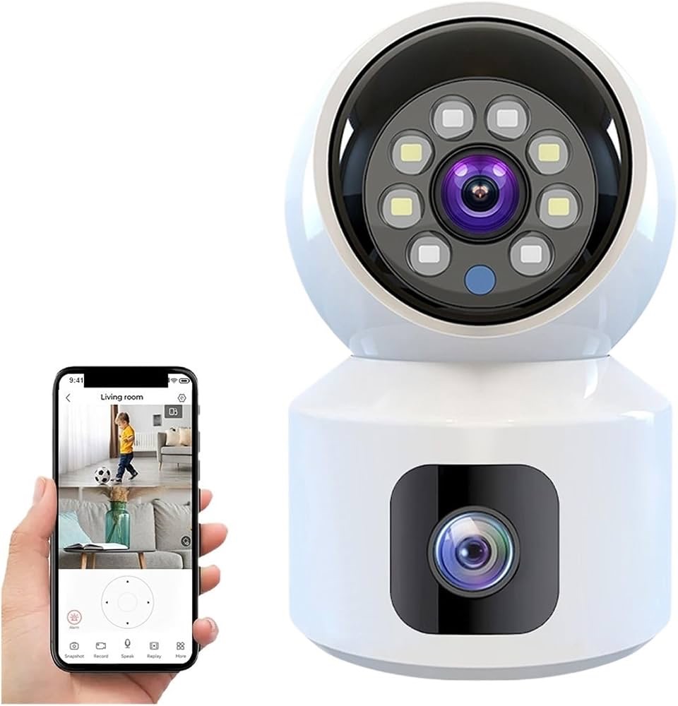 V380 Pro Dual-Lens WiFi Smart IP Camera